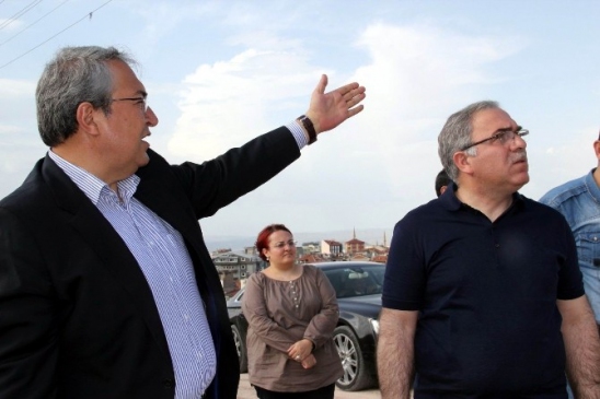 Nevşehir Ürgüp'te TOKİ Başkanı Ergün Turan, Belediye Başkanı Ünver'i Ziyaret Etti