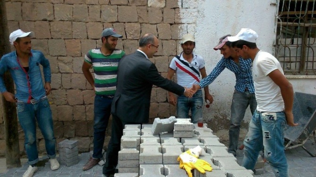 Bünyan'da 200 Bin Metrekare Yol Yapım Çalışmaları Sürüyor