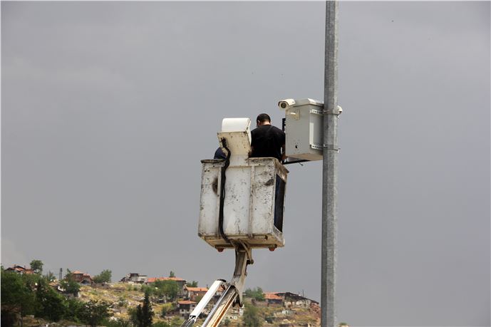 Ankara'da Hacı Bayram Veli Camii Açılışı İçin Güvenlik Önlemleri Alınıyor