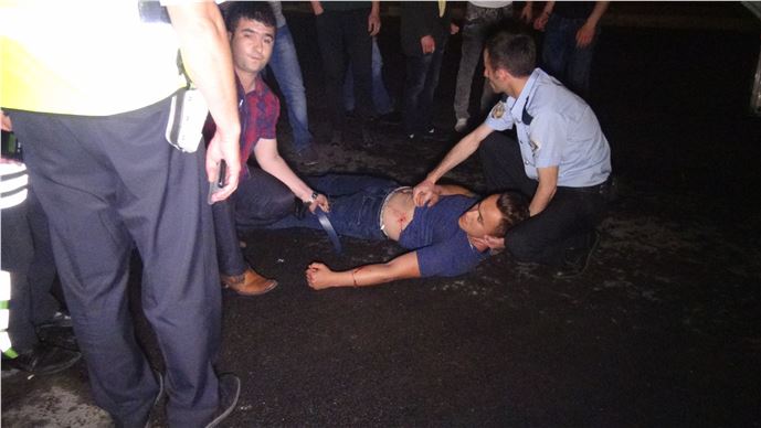 Zonguldak Ereğli'de Yol Verme Tartışması Sonrası Bıçaklı Kavga Ortaya Çıktı