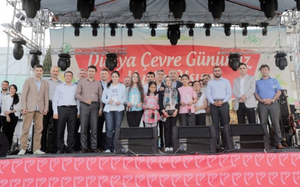 Güngören'de Dünya Çevre Günü nedeniyle etkinlik düzenlendi.