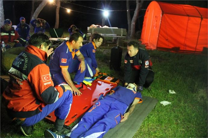 Kırıkkale Balışeyh'de UMKE Ekipleri Eğitim ve Tatbikat Kampı Gerçekleştirdi