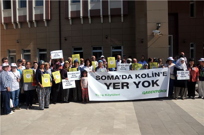 Manisa Soma'da Yırca Köylüleri ÇED Raporunun İptali İçin Dava Açtı