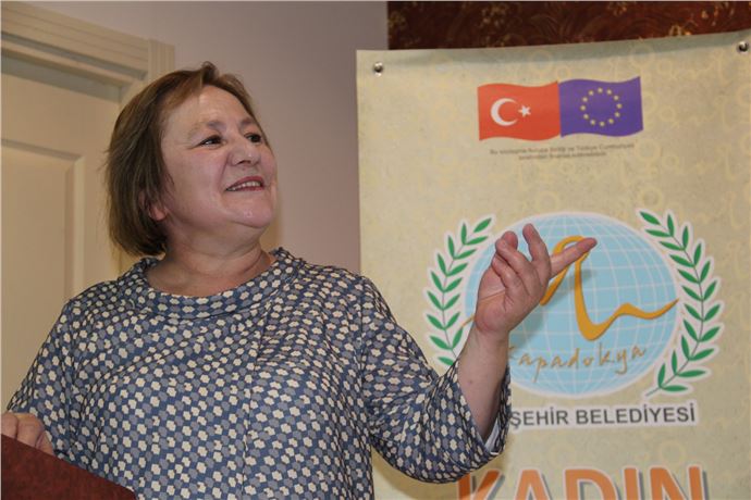 Nevşehir'de Kadın Hakları Projesi Sonuçları Değerlendirildi