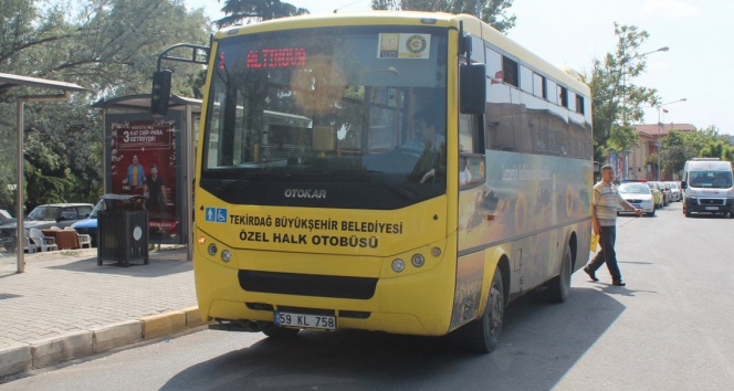 Tekirdağ'da 65 Yaş Üstü Vatandaşların Ücretsiz Binişleri Artıyor
