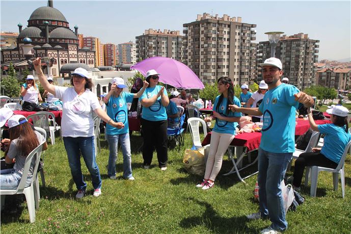Ankara Yenimahalle'de Diyabet Şenliği Etkinliği Gerçekleştirildi