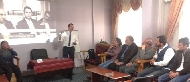 Erzurum TYB'de Prof. Dr. Bahattin Türetken Konferansı Gerçekleşti