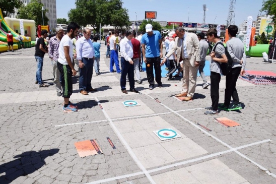 Gaziantep'te "Herkes İçin Spor Şenliği" Etkinliği Gerçekleştirildi
