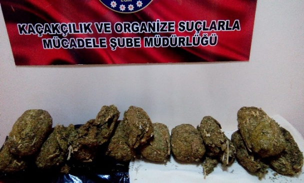 Erzurum'da Gerçekleştirilen Uyuşturucu Operasyonunda 19 Kilo Ele Geçirildi