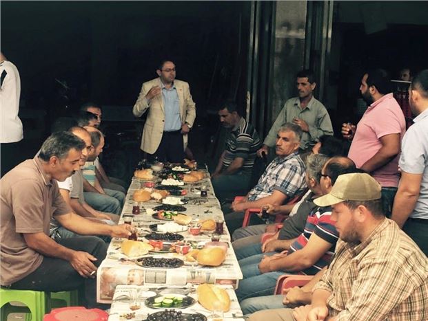 Osmaniye'de Nihat Çerçi, Sanayi Sitesi Esnafıyla Bir Araya Geldi