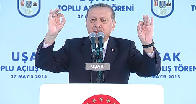Cumhurbaşkanı Erdoğan, Uşak'ta yaptığı konuşmada 27 Mayıs darbesine atıfta bulundu.