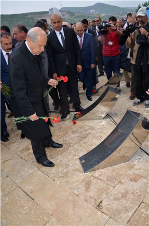 Ankara Kızılcahamam'da Ülkücü Şehitler Anıtı'na Ziyaret Gerçekleştirildi