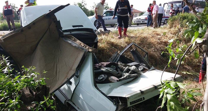 Konya Ereğli'de Gerçekleşen Trafik Kazasında İki Kişi Yaralandı