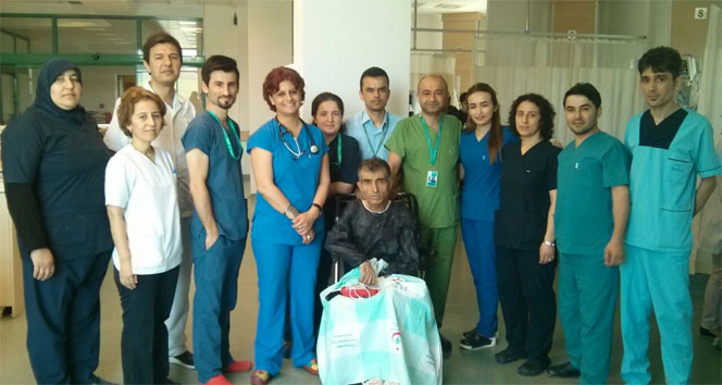 Kahramanmaraş'ta Midesi Delinen Halil Bacaksız 12 Gün Sonra Hayata Döndü