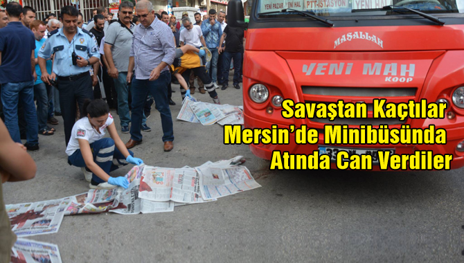 Mersin Akdeniz'de Minibüs Kazasında 2 Suriyeli Çocuk Hayatını Kaybetti