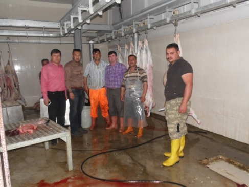 Korkuteli'de Antalya Büyükşehir Belediyesi'ne Devredilen Mezbahada Faaliyet Başladı