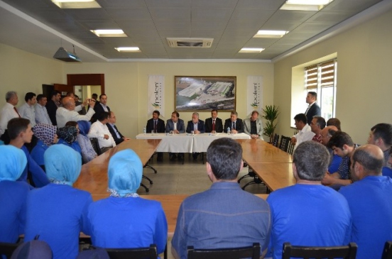 Manisa'da Sanayici Ersan Atılgan, Berber'i Övdü