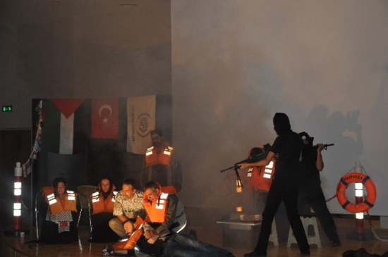 Seydişehir'de Mavi Marmara Tiyatro Oyunu, 5. Yıldönümünde İzleyiciyle Buluştu