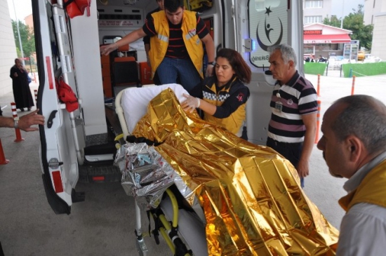 Bursa İnegöl'de Evden Uzaklaştırma Cezası Alan Adam Kendini Yaktı