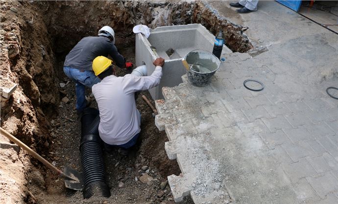 Hatay Kırıkhan Fatih Mahallesi'nde Kanalizasyon Sorunu Çözülüyor