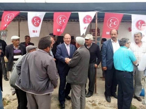 Konya Ereğli'de MHP Milletvekili Adayı Oprukçu Seçim Çalışmalarını Sürdürüyor