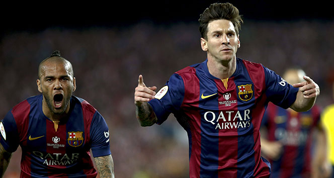 Barcelona, İspanya Kral Kupası Finalinde Atletico Bilbao'yu 3-1 Yendi