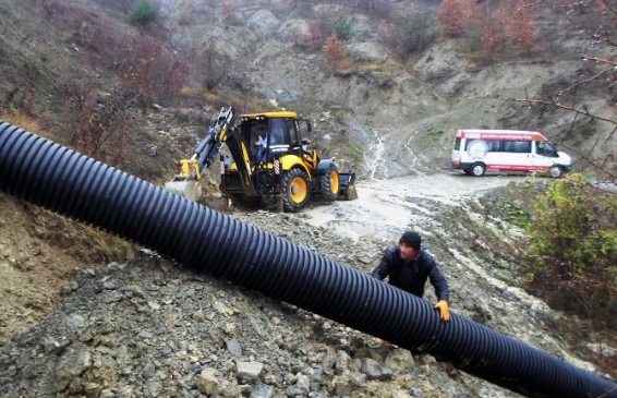 Samsun Ayvacık'ta Büyükşehir Belediyesi Altyapı Projeleri ile Sorunları Gideriyor