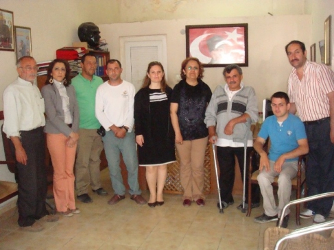 Burhaniye ilçesinde Engellilere Destek Ziyareti Gerçekleşti