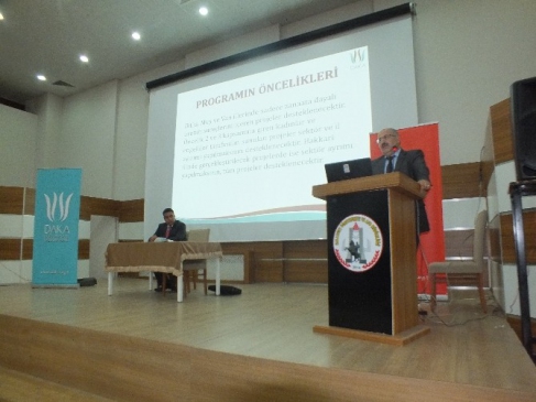 Muş Malazgirt'te Küçük Girişimcilerin Desteklenmesi Programı Tanıtıldı