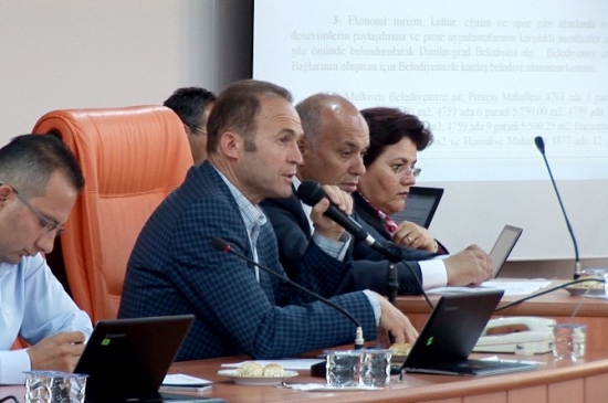 Karaman Merkez'de Mevlüt Akgün, Belediye Meclis Üyeleriyle Vedalaştı