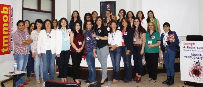 Adana'da TMMOB Kadın Komisyonu Tarafından Kadın Kurultayı Yapıldı