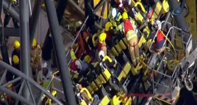 İngiltere'de Lunaparkta Korkutan Kaza: 4 Yaralı