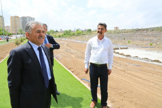 Mimarsinan'da 40.000 M2'lik Yeni Park Hizmete Girdi