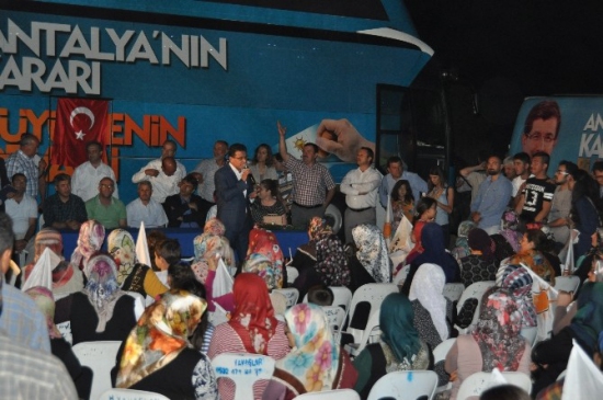 Atay Uslu, Antalya'da İstikrar ve Yeni Türkiye'yi Anlattı