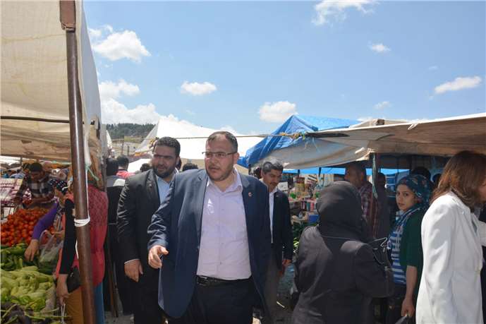 Hatay'da Çalışkan: "Soyguncuların Hortumlarını Keseceğiz"