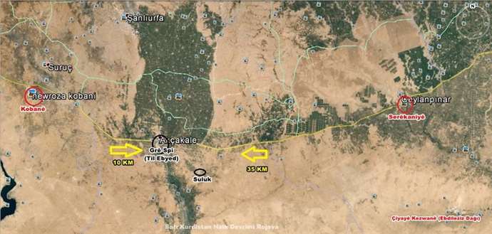 Tel Abyad’a İki Koldan Saldırı: PKK/YPG İlerliyor