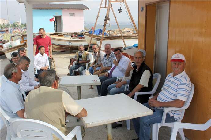 MHP Adayı Tanrıkulu Balıkçılara Destek Sözü Verdi