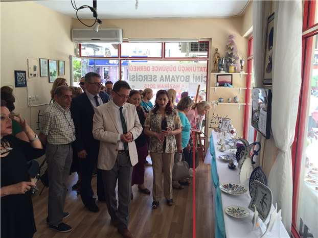 ADD Edremit Şubesi Yıl Sonu Sergisi Açıldı