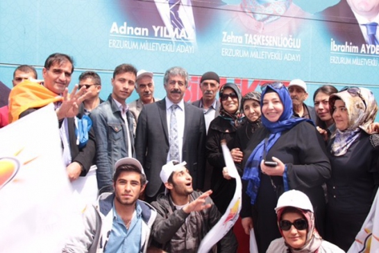 Erzurum'da Fırat'tan Sert Eleştiriler: HDP ve CHP Hedefte