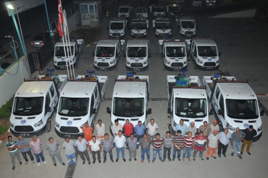 Tarsus'ta Haşerelere Karşı İlaçlama Seferberliği Başlatıldı