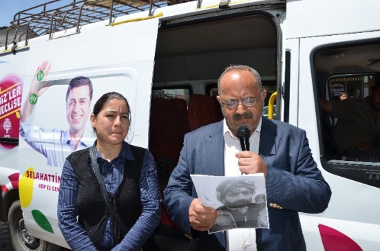 Bingöl'de HDP'ye Yönelik Saldırıya Tepki Gösterildi