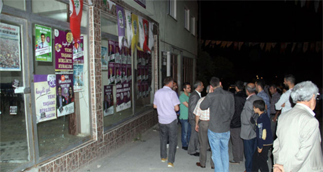 Bursa'da HDP Seçim Bürosuna Saldırı Gerçekleşti