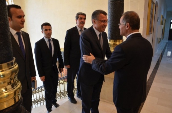 Dr. Fuat Oktay Kilis Valisi Tapsız'ı Ziyaret Etti