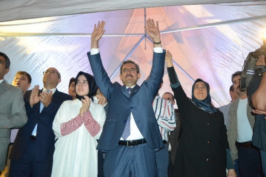 Ceyhan'da Ünüvar Coşkuyla Karşılandı