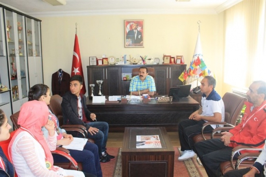 Türkiye İşitme Engelliler Judo Şampiyonu Sporcular Kısacık'ı Ziyaret Etti