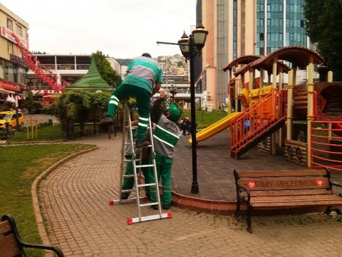 İzmit'te Sabri Yalım Parkı'na Yenilikler Geldi