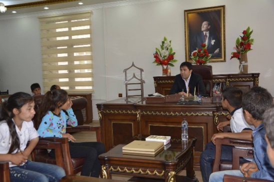 Viranşehir Kaymakamı Öğrencilere İdarecilik Dersi Verdi