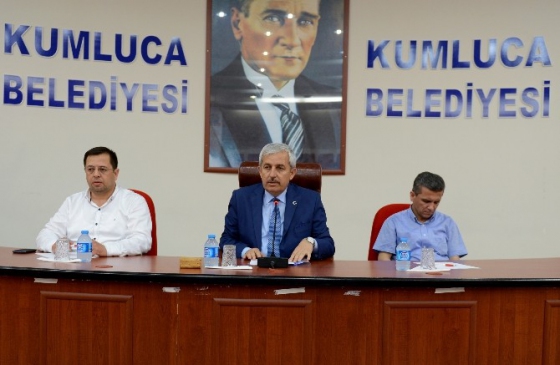 Kumluca'da Belediye Meclisi Toplantısı Gerçekleşti
