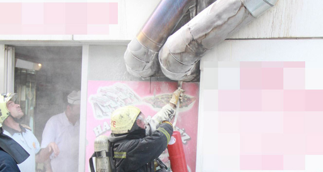 Samsun'da Baca Yangını Paniğe Neden Oldu