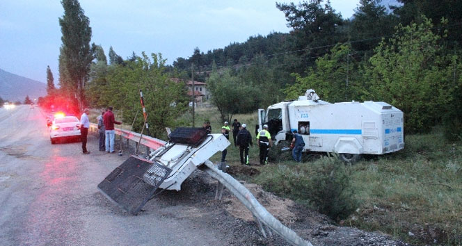 Denizli'de TOMA Kazası: 2 Polis Yaralı